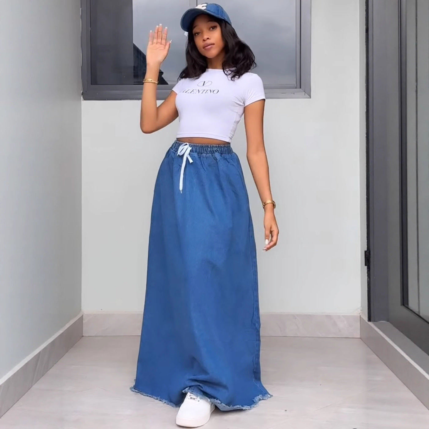 Denim Skirts