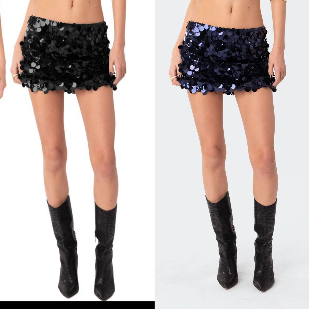 Sequin Fashion Short Skirt