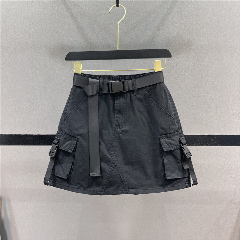 New Casual Pocket Bodycon Mini Skirt