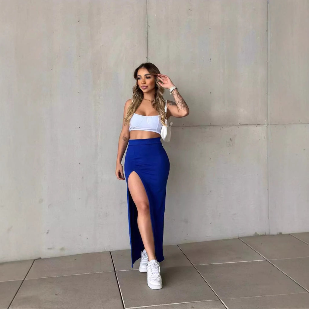 Slit skirt