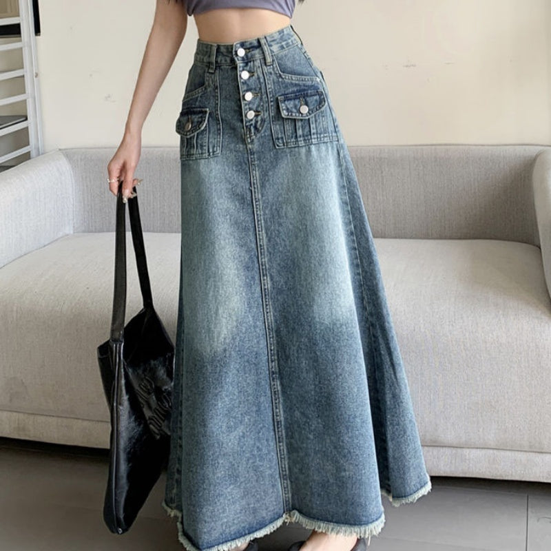 Denim skirt