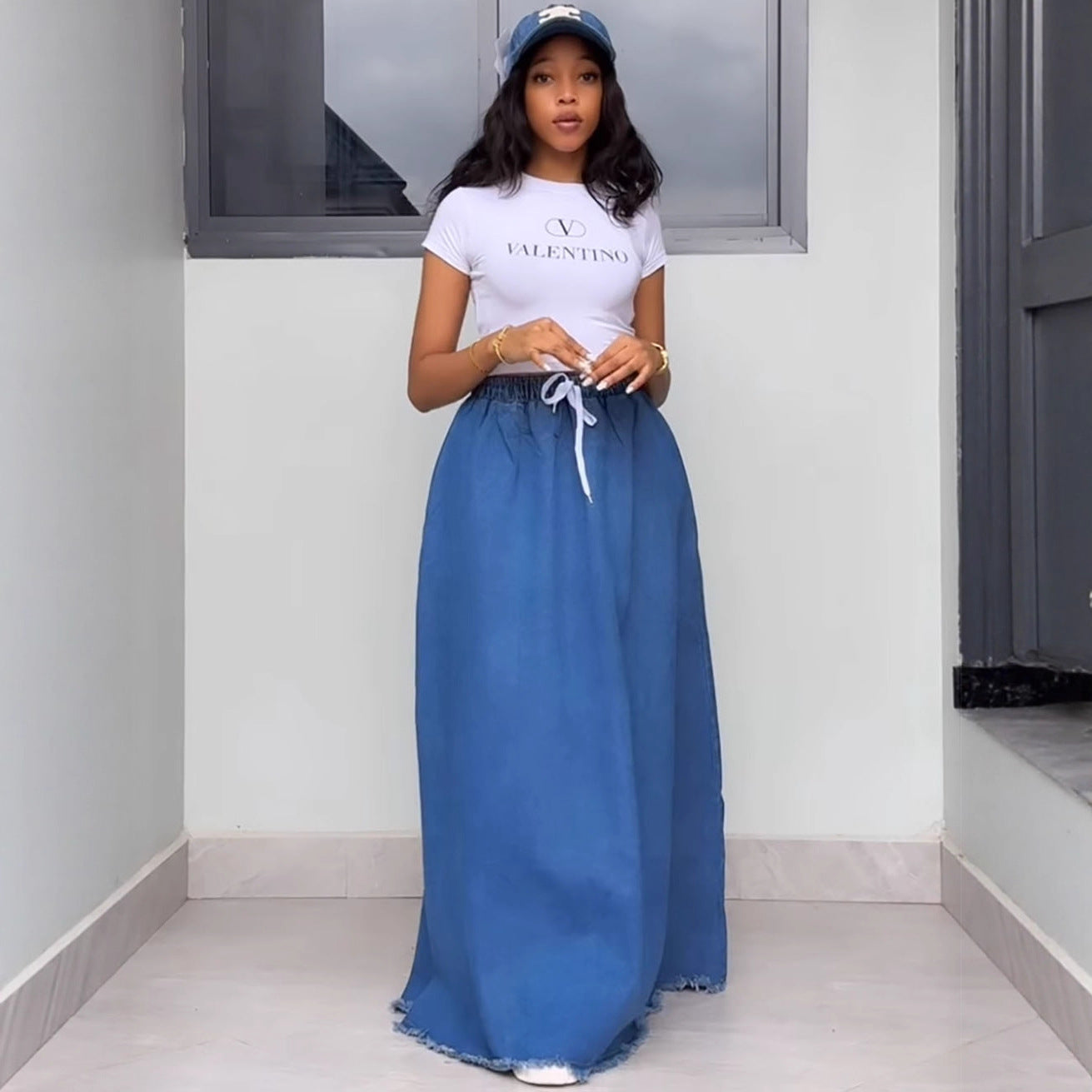 Denim Skirts