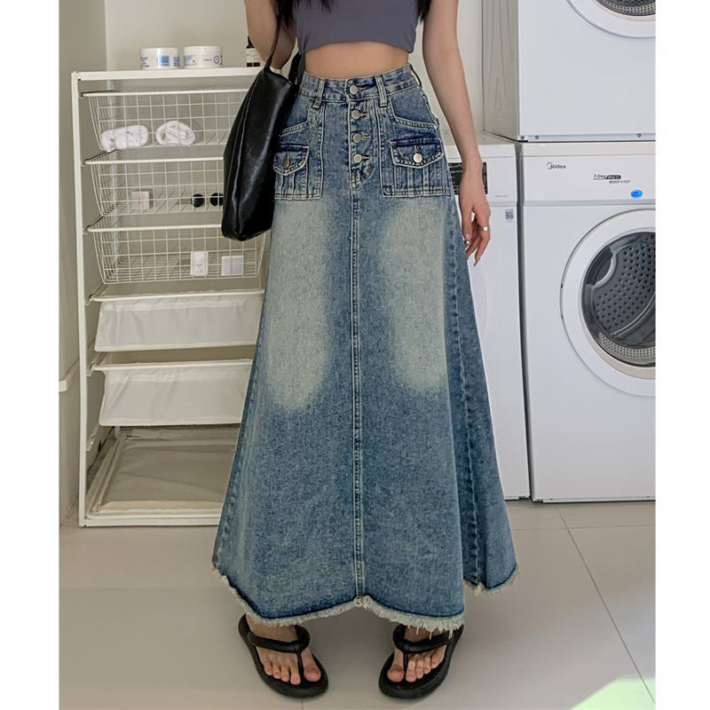 Denim skirt