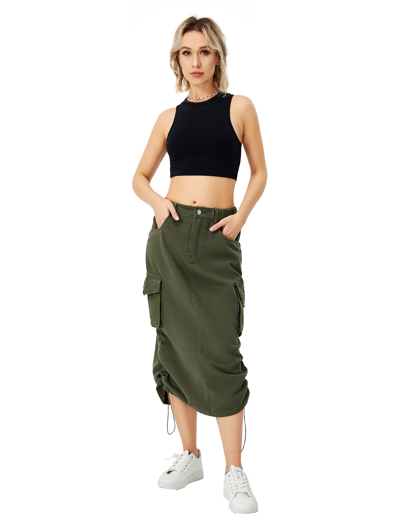 Casual Cargo Skirt