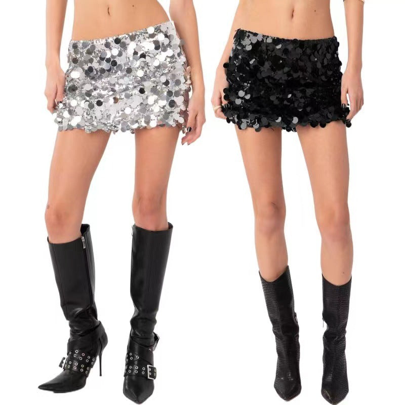 Sequin Fashion Short Skirt