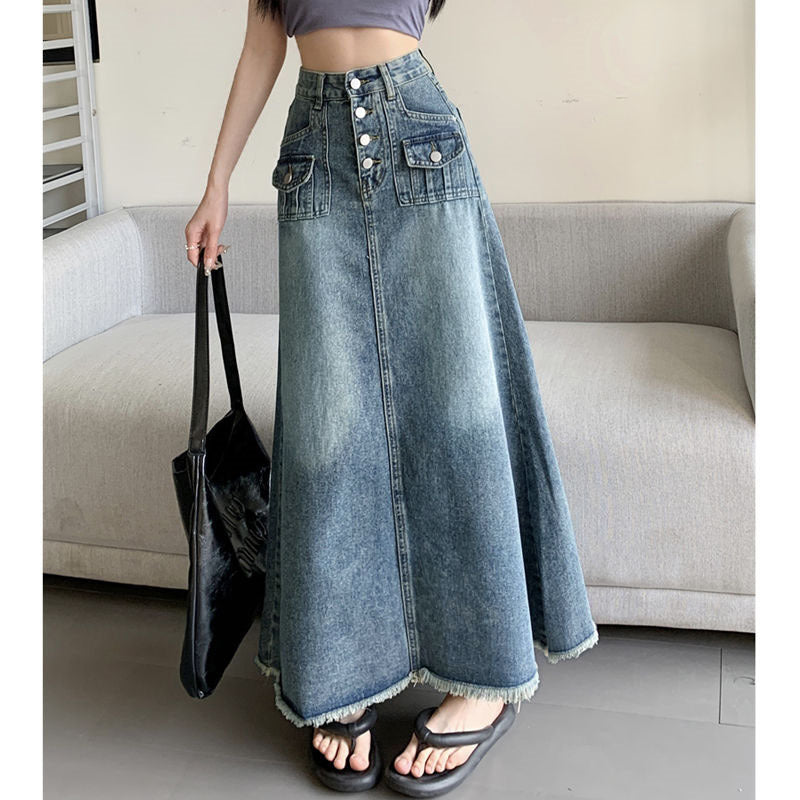 Denim skirt