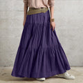 Ruffle Casual Pleated Vintage Skirt
