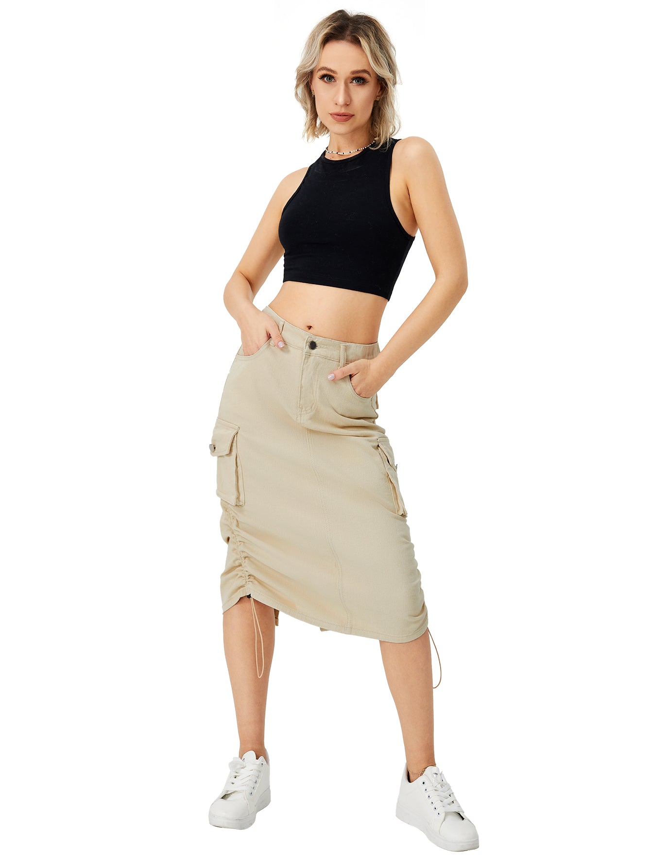 Casual Cargo Skirt