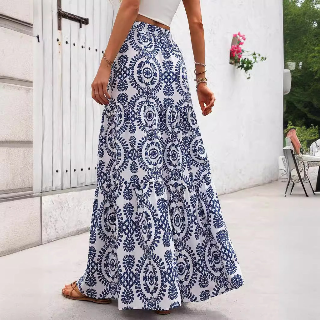 Casual swing skirt