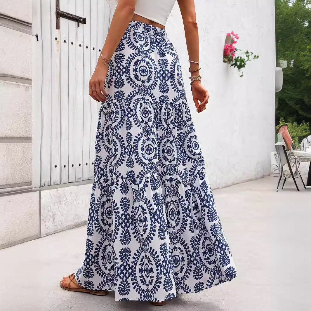 Casual swing skirt