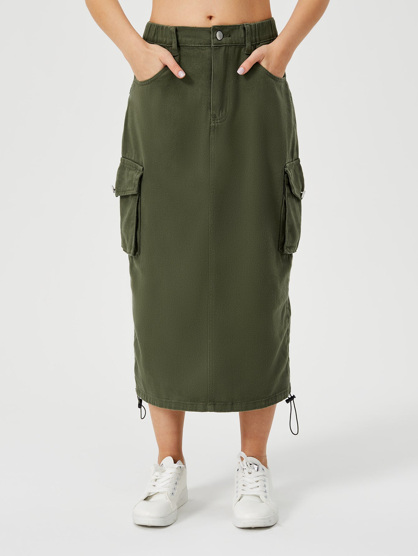 Casual Cargo Skirt