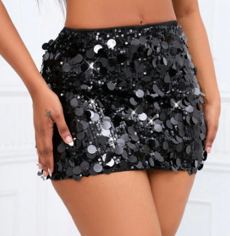 Sequin Fashion Short Skirt