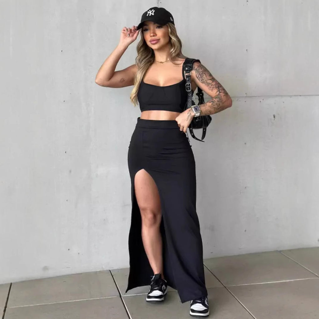 Slit skirt