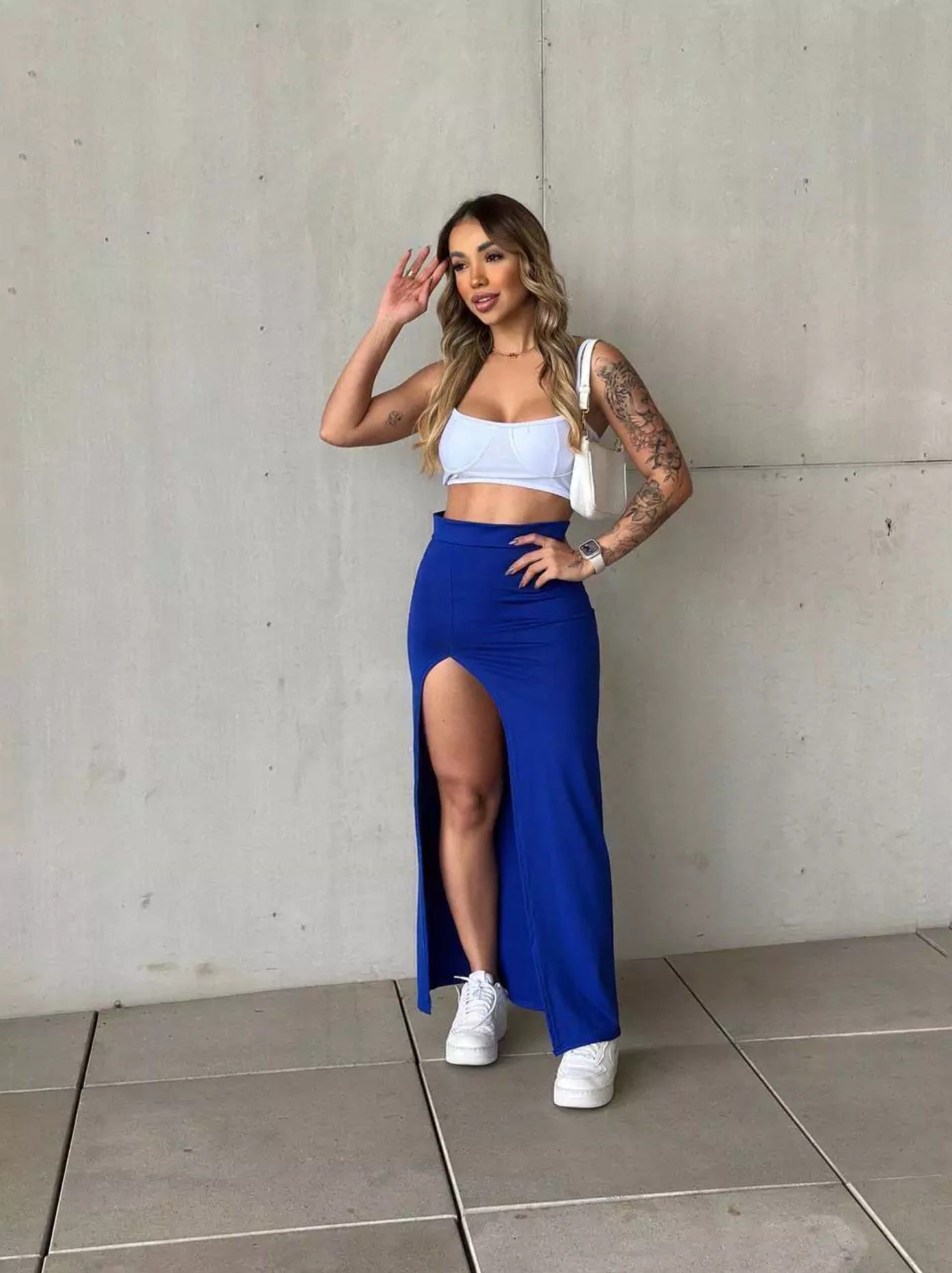 Slit skirt