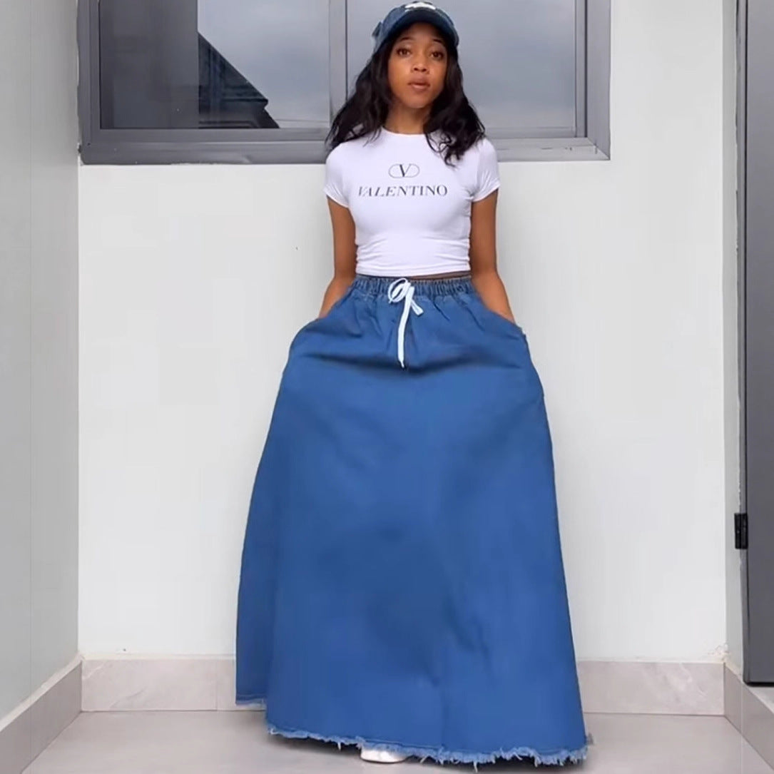 Denim Skirts