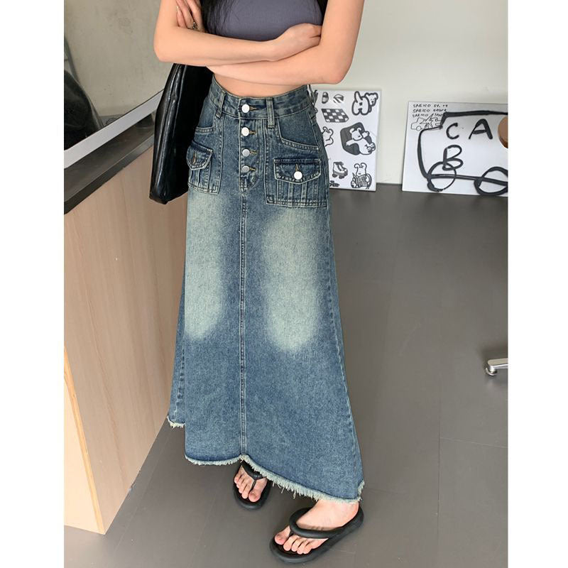 Denim skirt