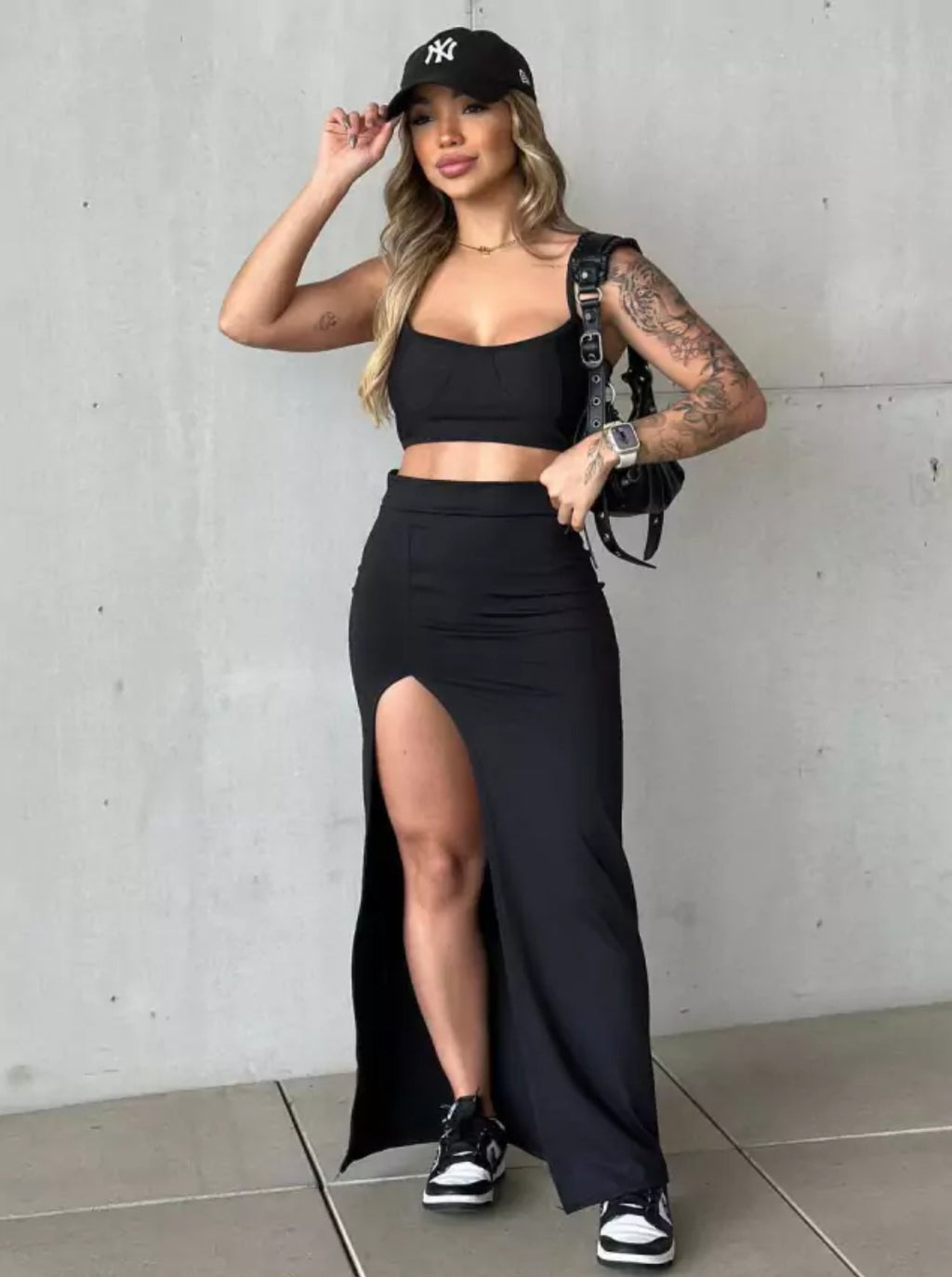 Slit skirt
