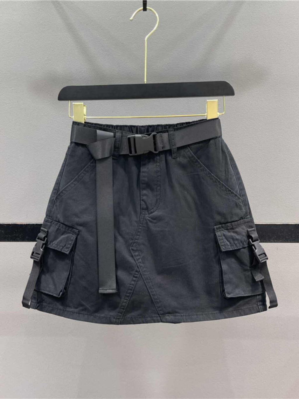New Casual Pocket Bodycon Mini Skirt