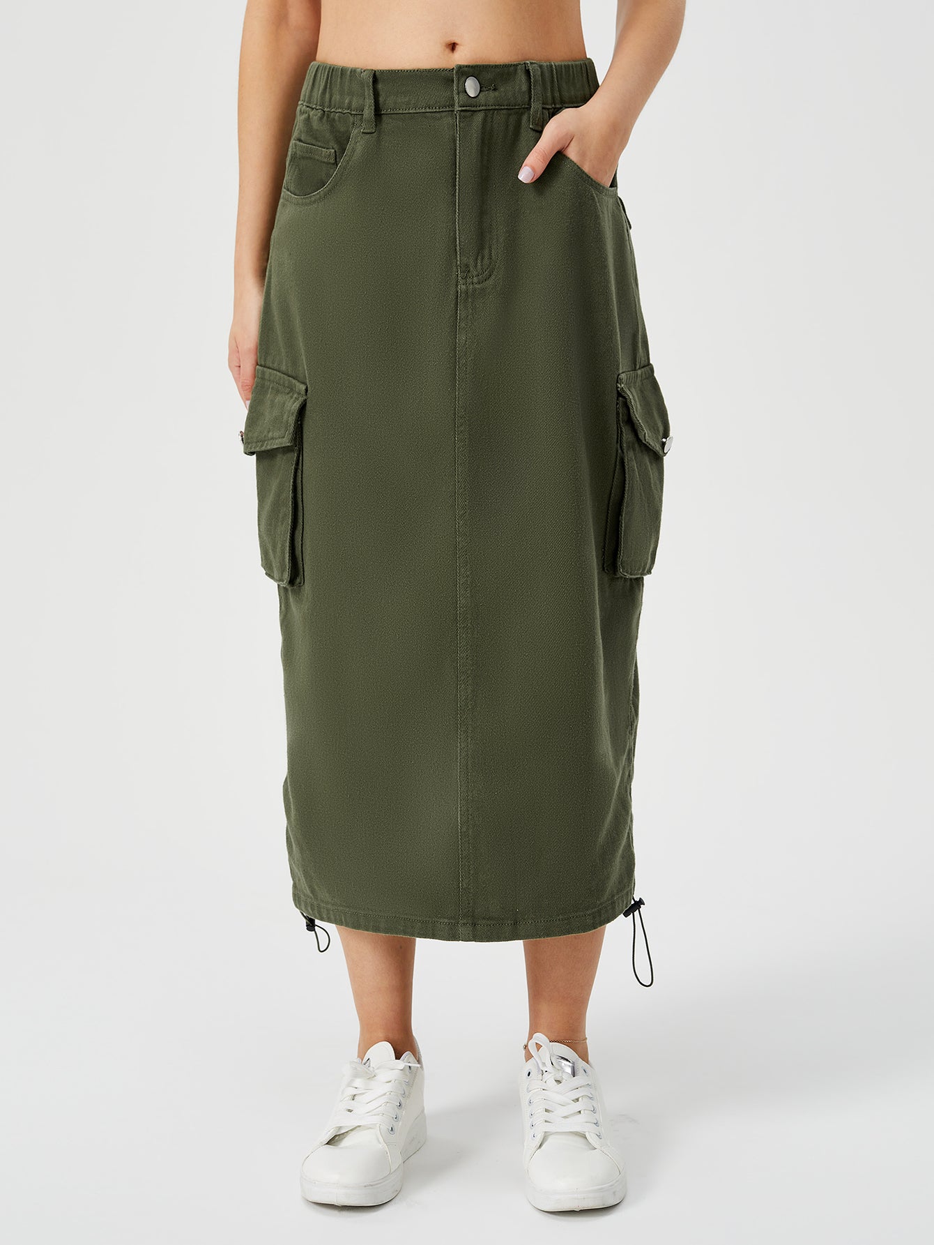 Casual Cargo Skirt