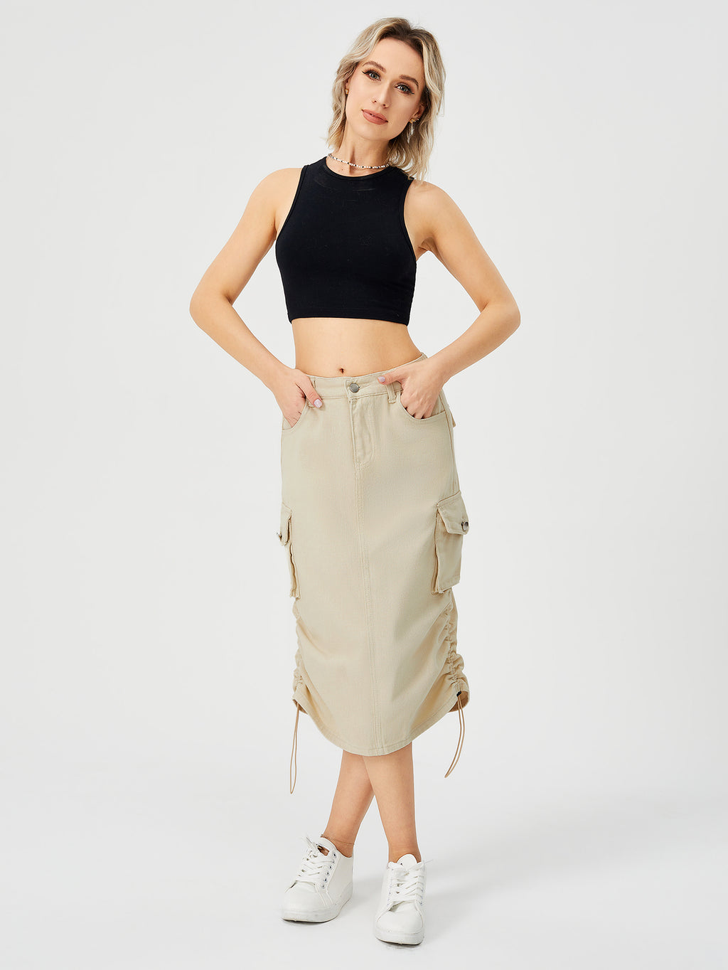 Casual Cargo Skirt